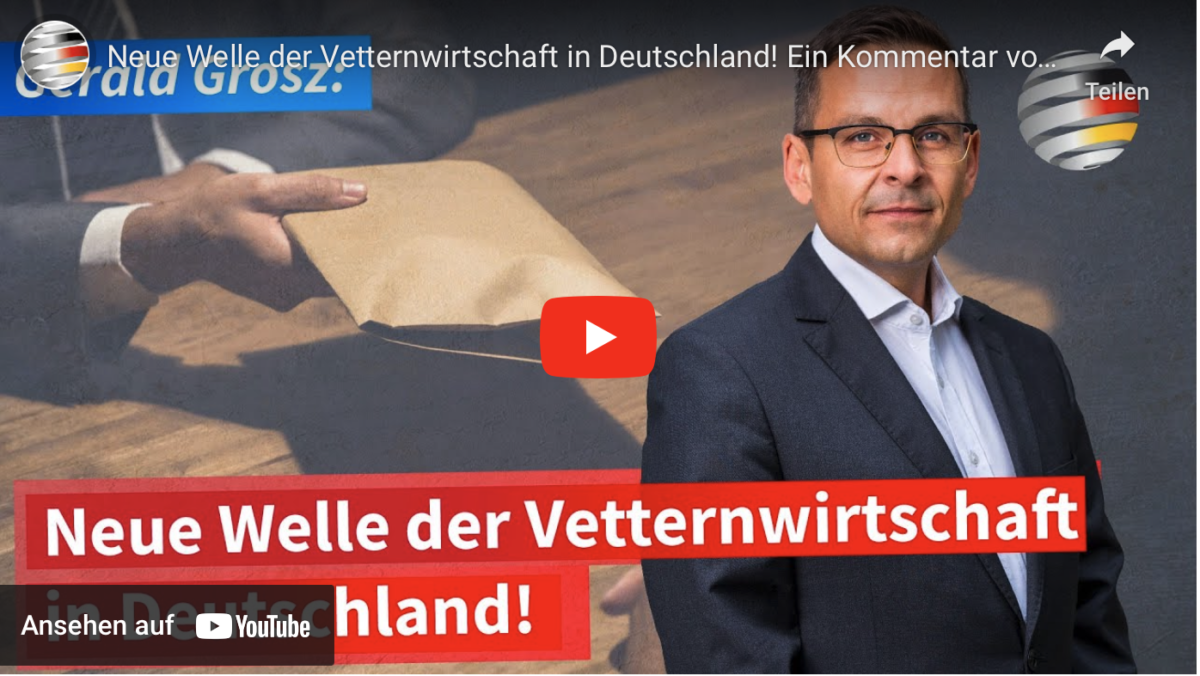 Neue Welle der Vetternwirtschaft in Deutschland!
