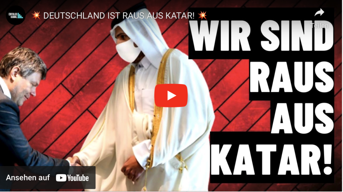 DEUTSCHLAND IST RAUS AUS KATAR!