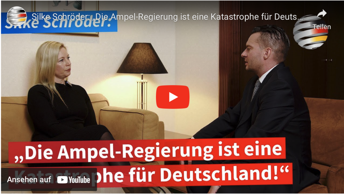 Silke Schröder: „Die Ampel-Regierung ist eine Katastrophe für Deutschland!“