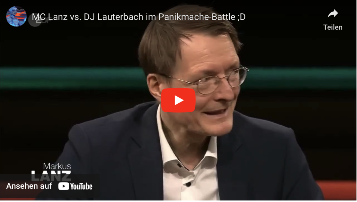 MC Lanz vs. DJ Lauterbach im Panikmache-Battle ;D!