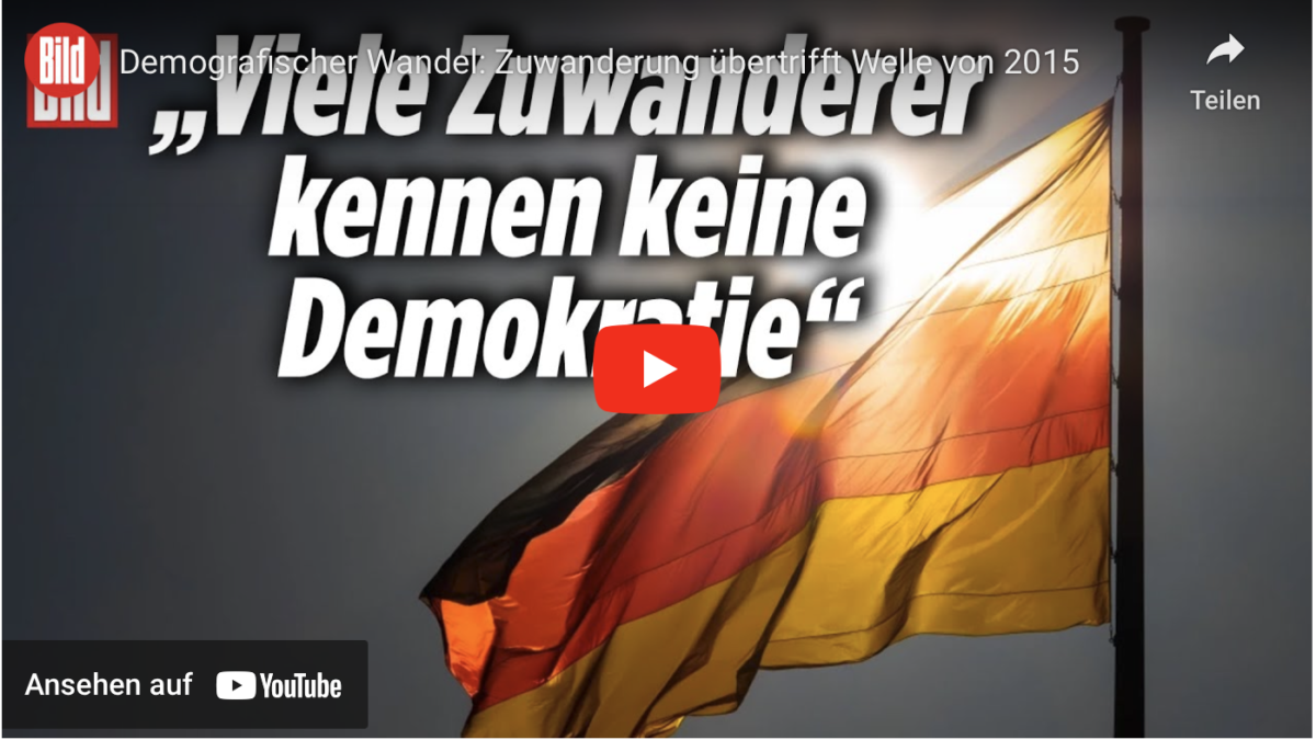 Demografischer Wandel: Zuwanderung übertrifft Welle von 2015!