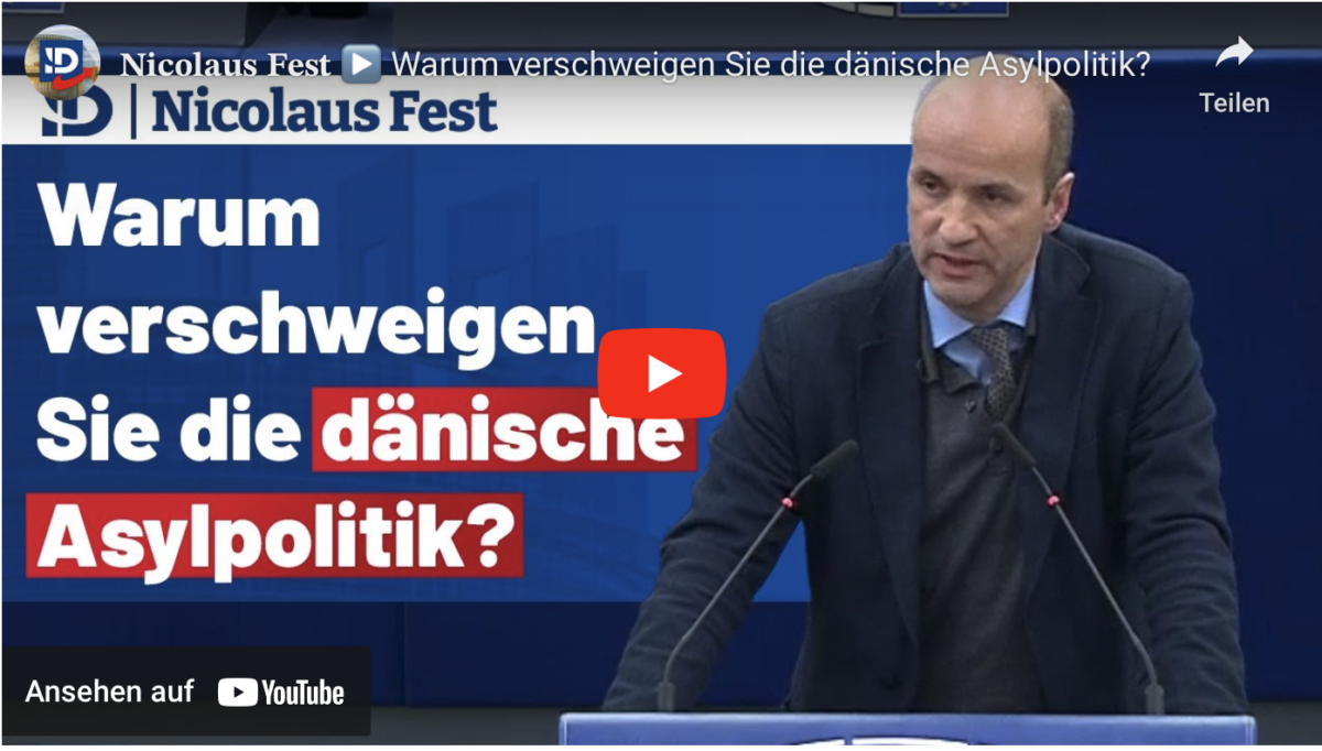 Warum verschweigen Sie die dänische Asylpolitik?