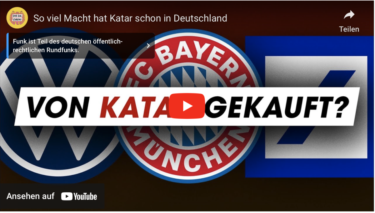 So viel Macht hat Katar schon in Deutschland!