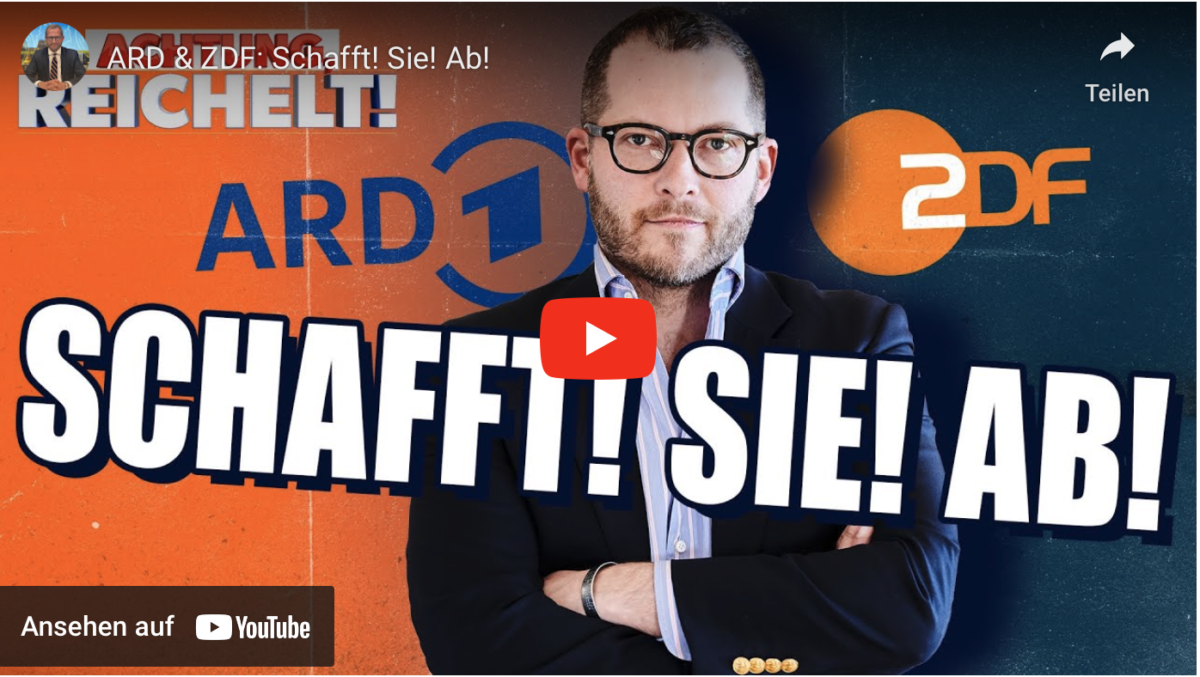 ARD & ZDF: Schafft! Sie! Ab!