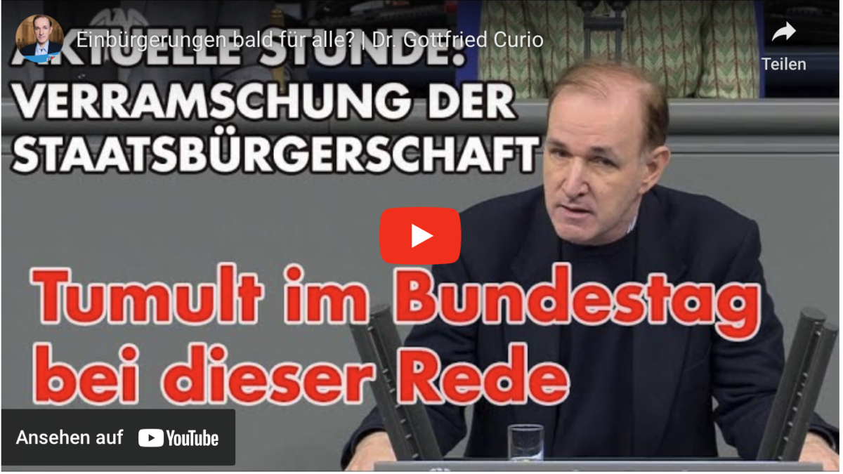 +++ Eilmeldung +++ Einbürgerungen bald für alle?