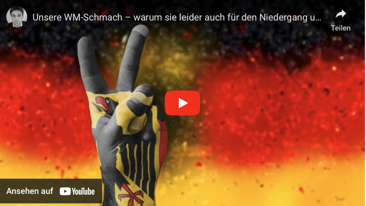 Der Untergang! Unsere WM-Schmach – warum sie leider auch für den Niedergang unseres ganzen Landes steht!