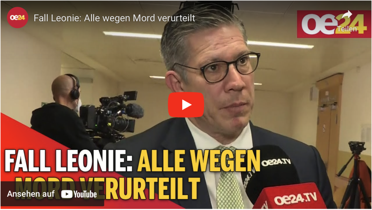 Fall Leonie: Alle wegen Mord verurteilt!