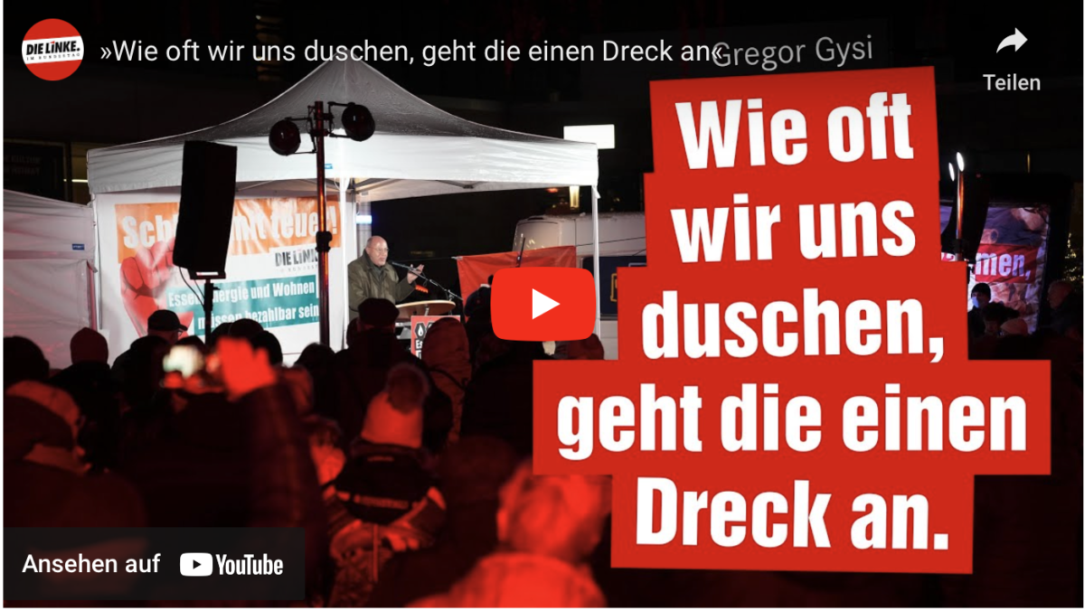 »Wie oft wir uns duschen, geht die einen Dreck an«