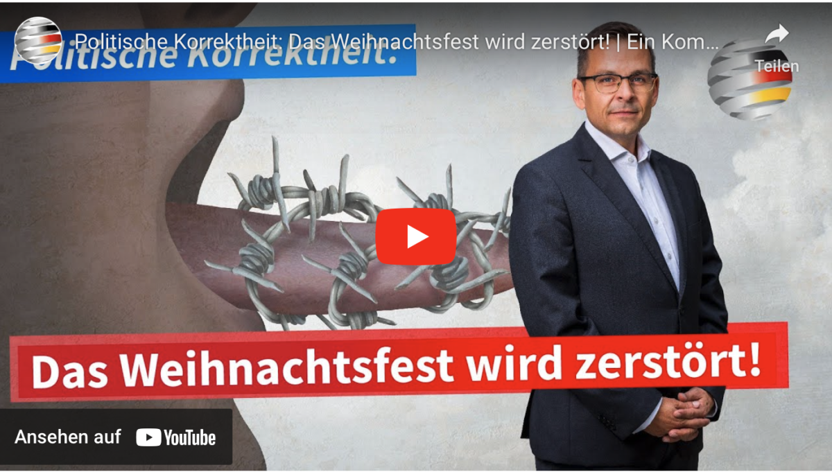 Politische Korrektheit: Das Weihnachtsfest wird zerstört!