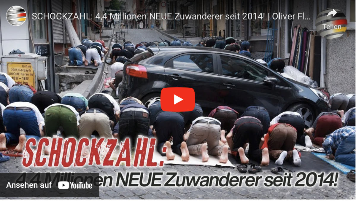 SCHOCKZAHL: 4,4 Millionen NEUE Zuwanderer seit 2014!