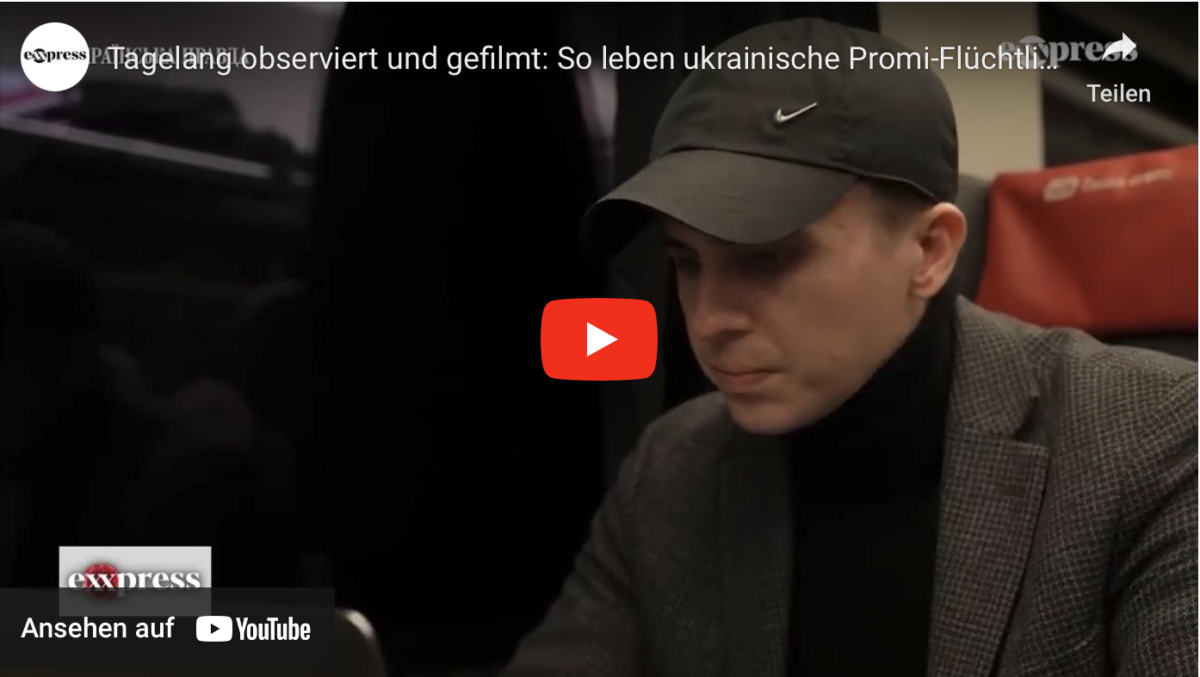 Tagelang observiert und gefilmt: So leben ukrainische Promi-Flüchtlinge in Wien!