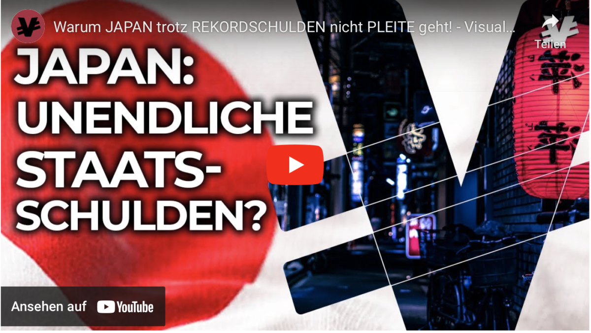 Warum JAPAN trotz REKORDSCHULDEN nicht PLEITE geht!