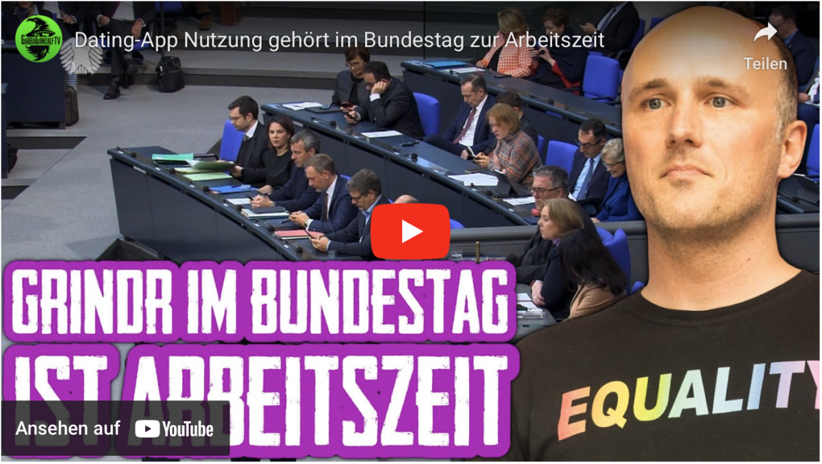 Dating-App Nutzung gehört im Bundestag zur Arbeitszeit!