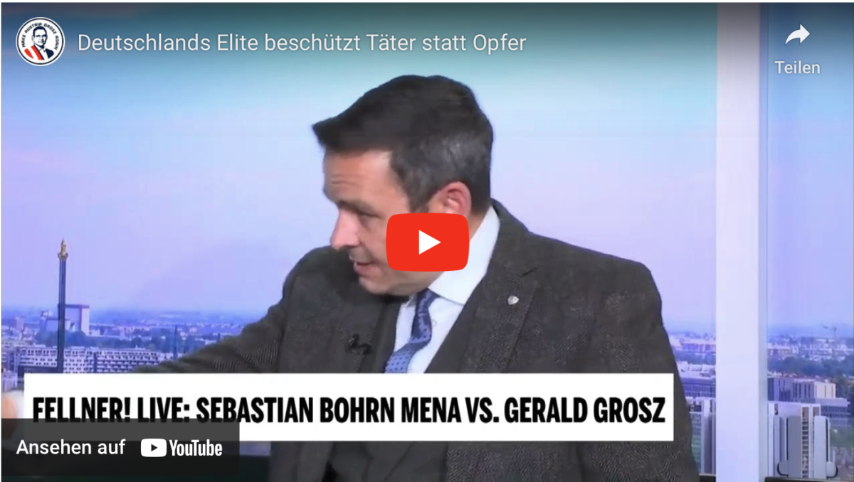 Deutschlands Elite beschützt Täter statt Opfer!