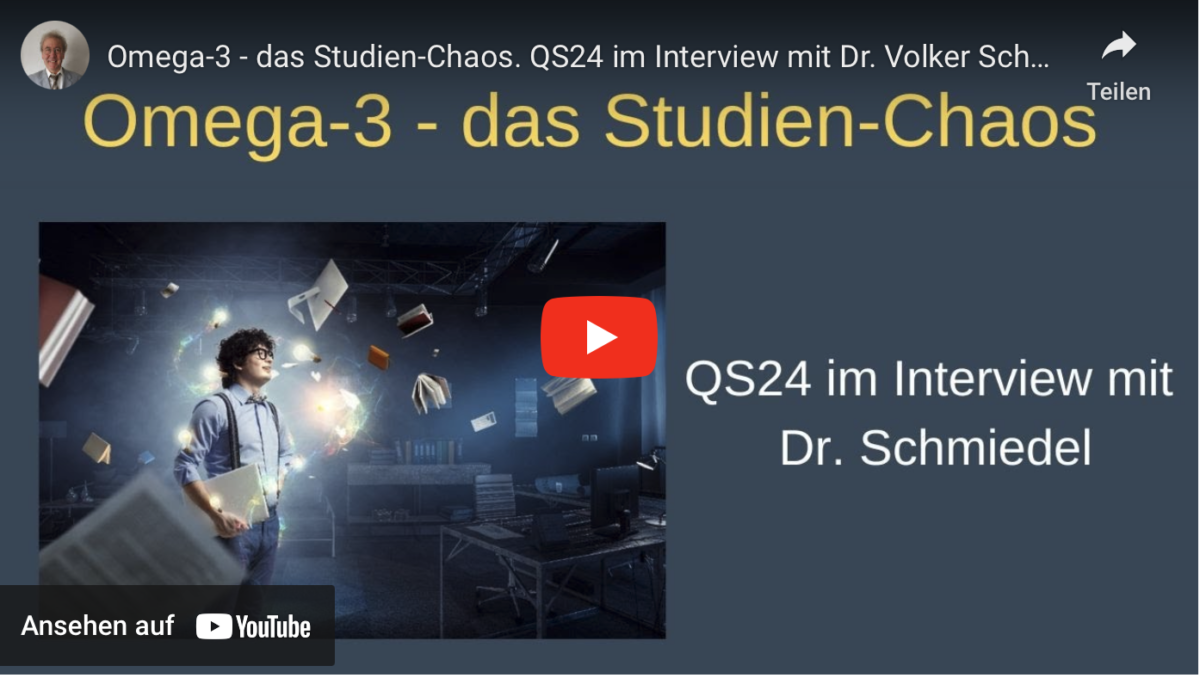 Omega-3 – das Studien-Chaos. QS24 im Interview mit Dr. Volker Schmiedel