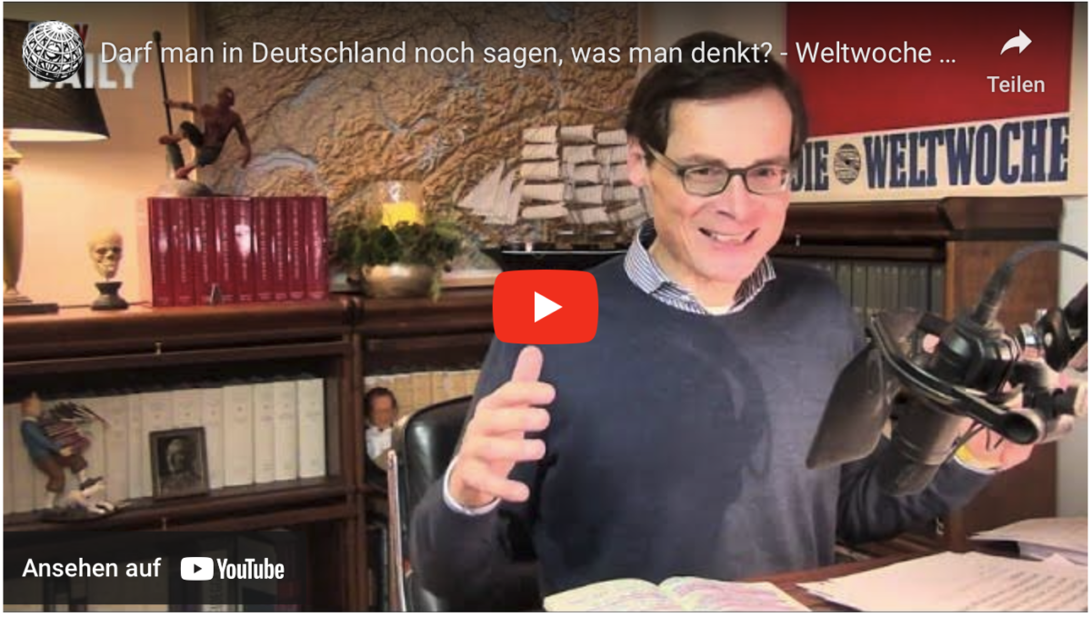 Darf man in Deutschland noch sagen, was man denkt?