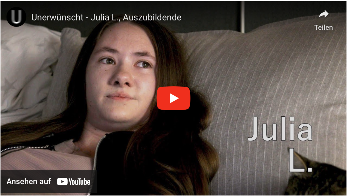 Unerwünscht – Julia L., Auszubildende Covid-Impfgeschädigte aus der Schweiz erzählt ihre Geschichte!