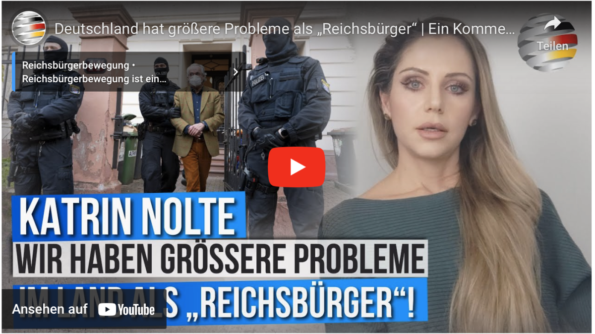 Deutschland hat größere Probleme als „Reichsbürger“