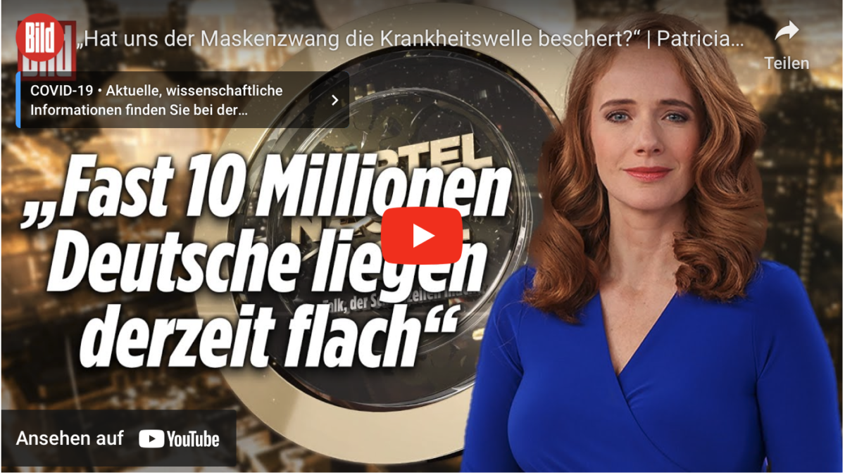 „Hat uns der Maskenzwang die Krankheitswelle beschert?“