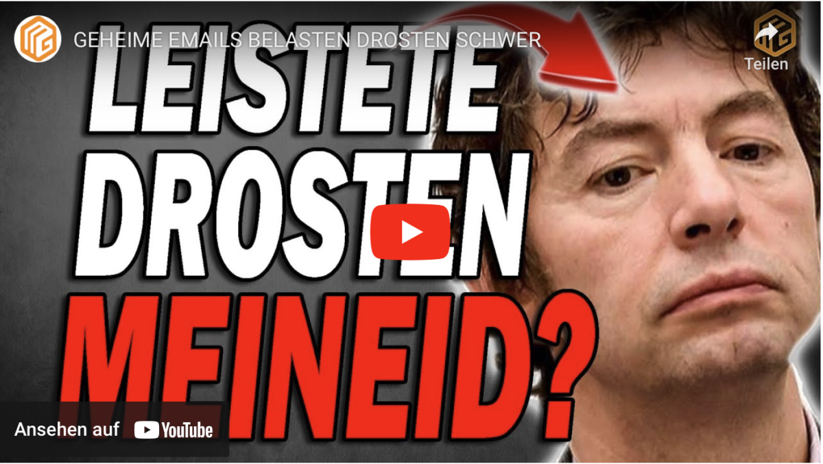 GEHEIME EMAILS BELASTEN DROSTEN SCHWER!