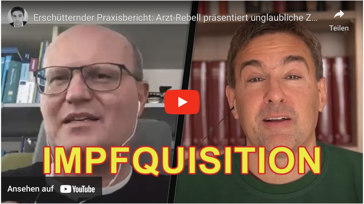 „Am häufigsten krank sind die Geimpften“ – unglaubliche Zahlen von Schweizer Arzt-Rebell!