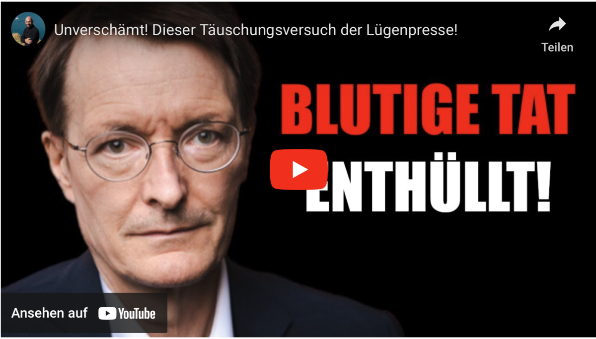 Unverschämt! Dieser Täuschungsversuch der Lügenpresse!