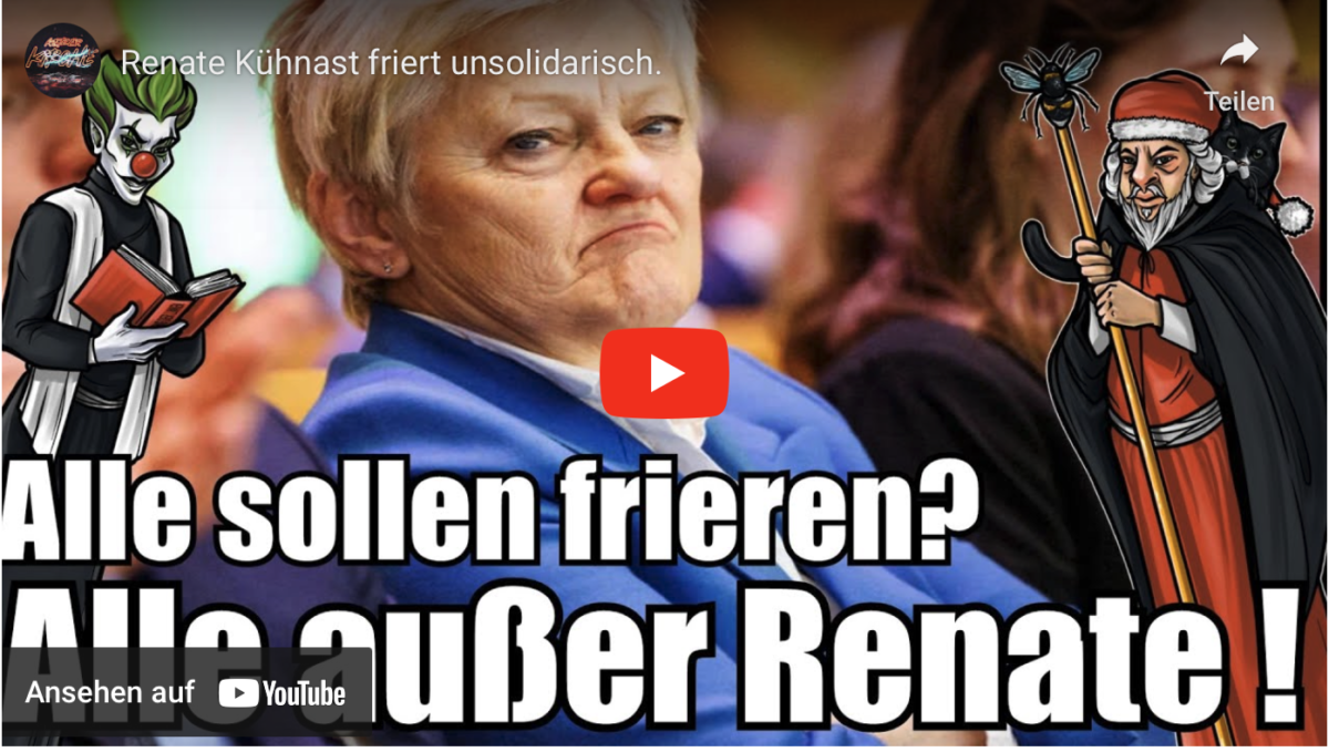 Renate Kühnast friert unsolidarisch!