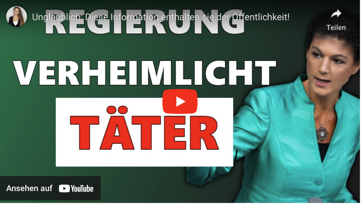 Unglaublich: Diese Information enthalten sie der Öffentlichkeit!
