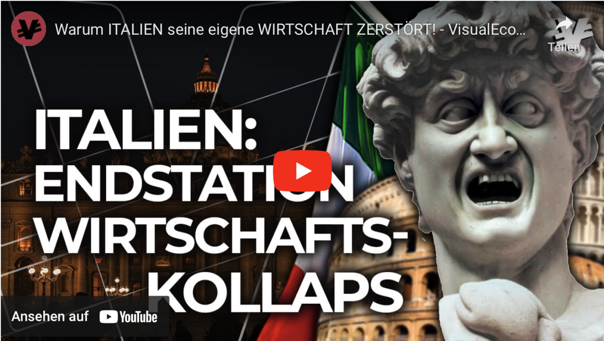 Warum ITALIEN seine eigene WIRTSCHAFT ZERSTÖRT!