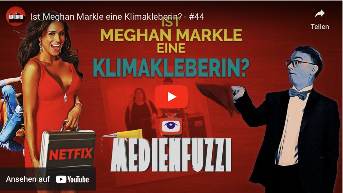 Ist Meghan Markle eine Klimakleberin?