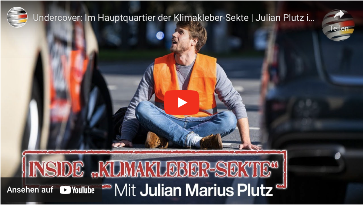 Undercover: Im Hauptquartier der Klimakleber-Sekte!