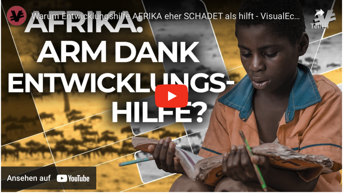 Warum Entwicklungshilfe AFRIKA eher SCHADET als hilft