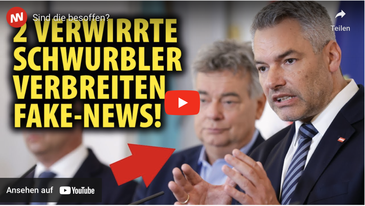 Politik-Schwubler verbreiten Fake-News! Sind die besoffen?
