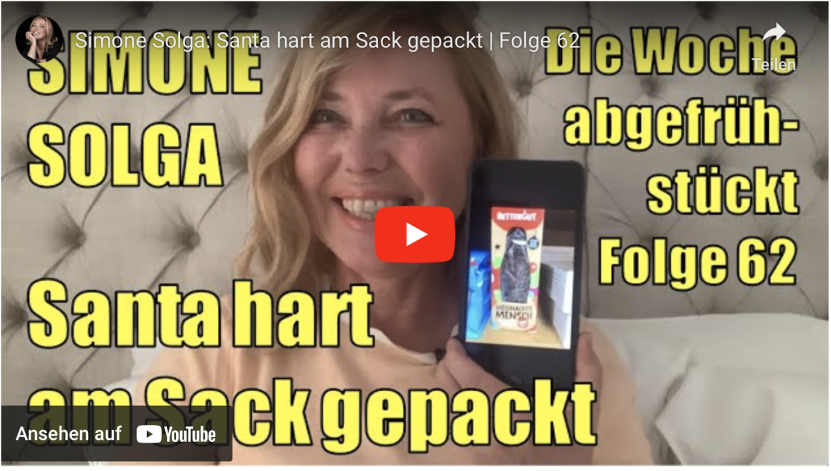 Simone Solga: Santa hart am Sack gepackt!
