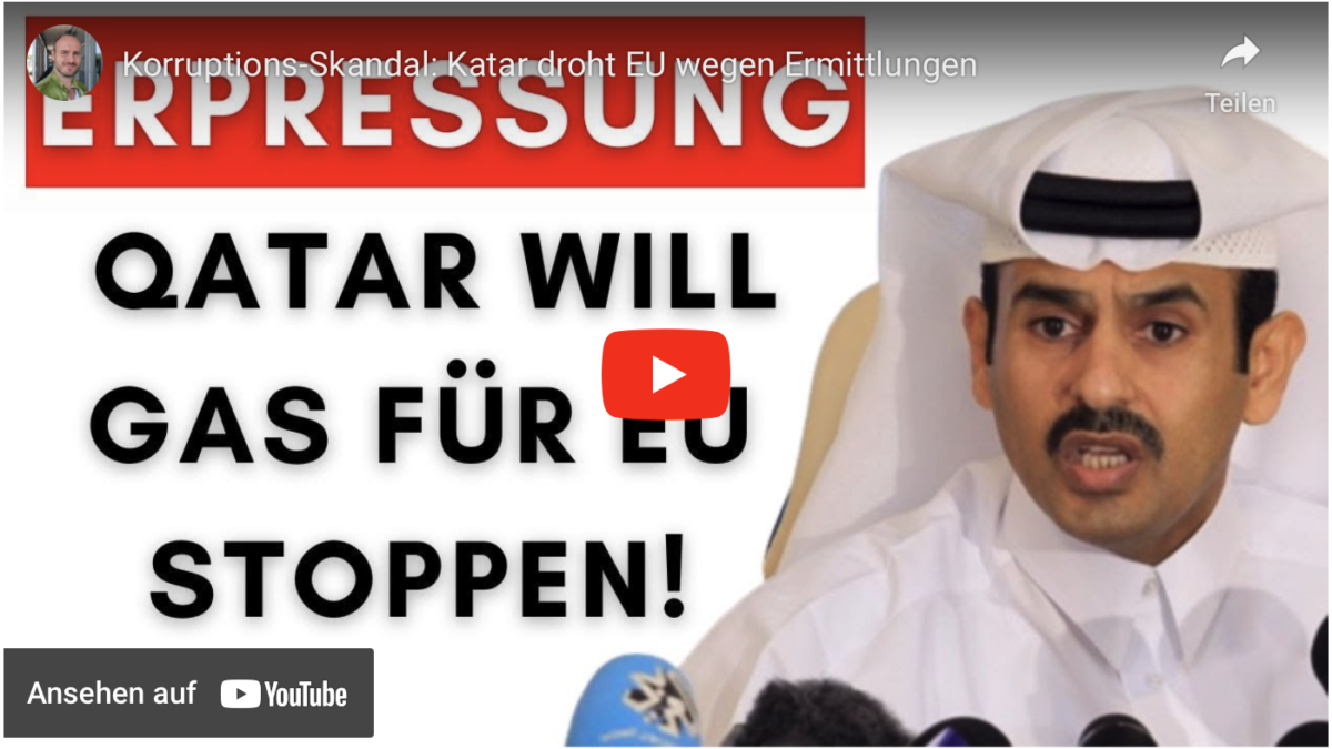 Korruptions-Skandal: Katar droht EU wegen Ermittlungen!