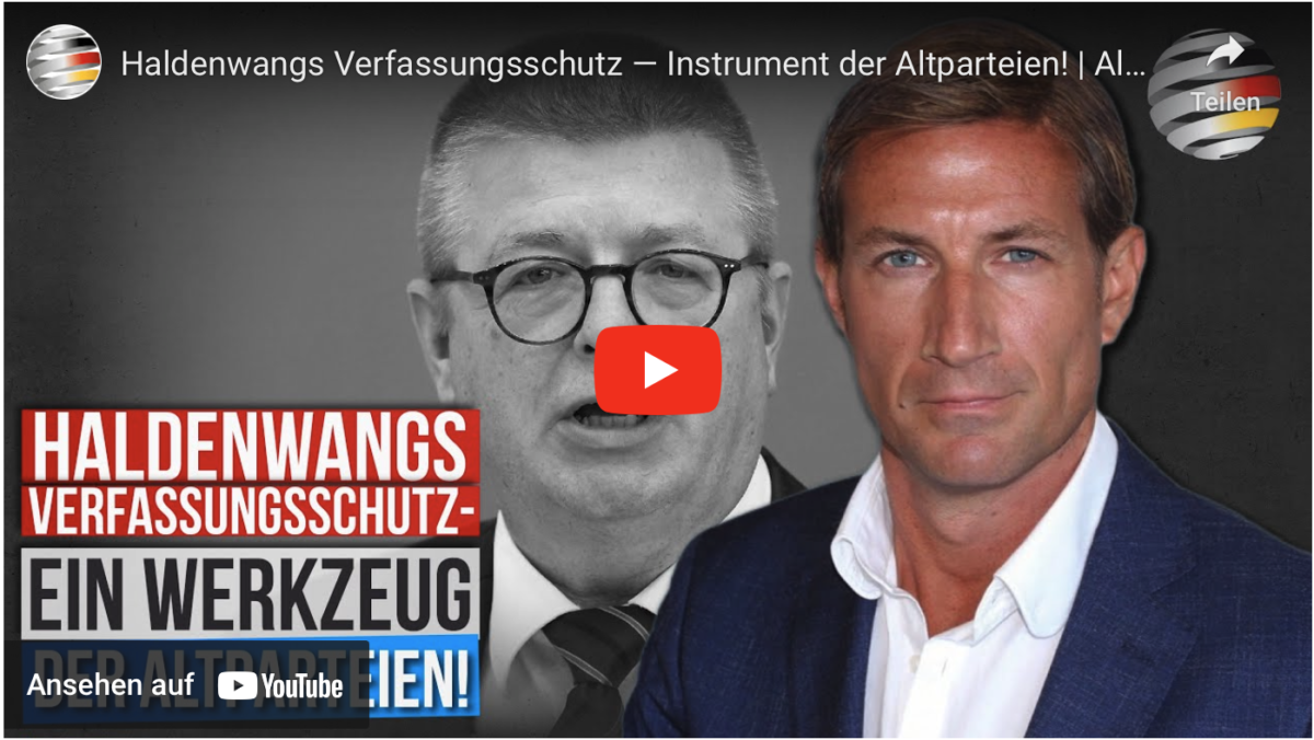 Haldenwangs Verfassungsschutz — Instrument der Altparteien!