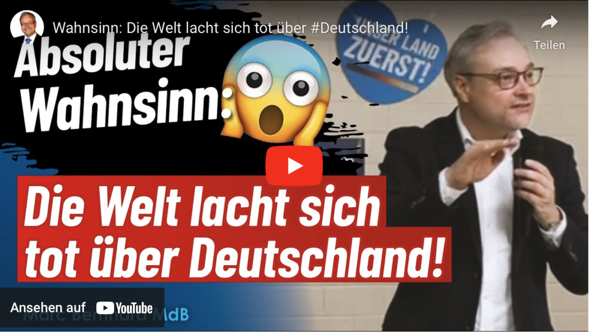 Wahnsinn: Die Welt lacht sich tot über #Deutschland!
