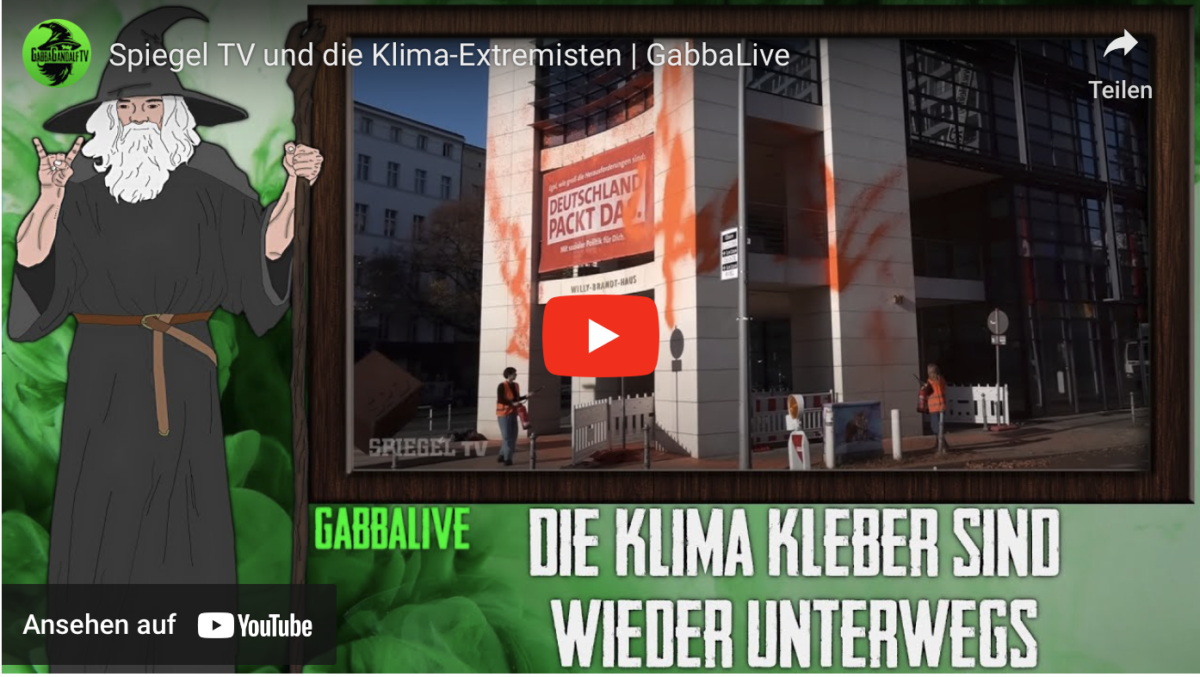 Spiegel TV und die Klima-Extremisten!