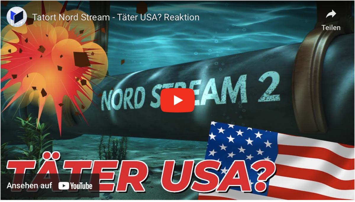 Tatort Nord Stream – Täter USA? Reaktion