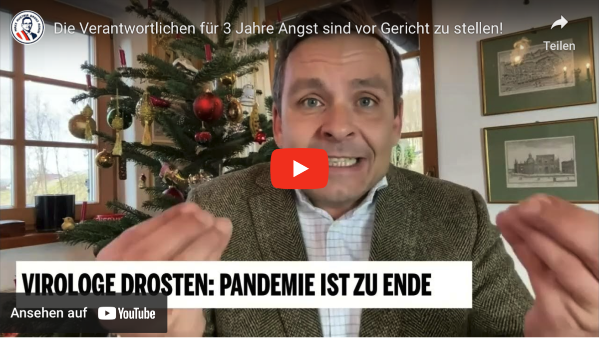 Die Verantwortlichen für 3 Jahre Angst sind vor Gericht zu stellen!