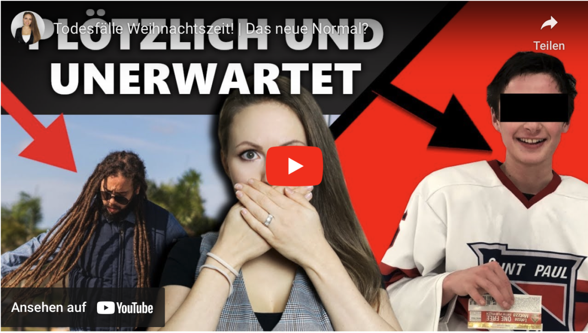 Todesfälle Weihnachtszeit! | Das neue Normal?