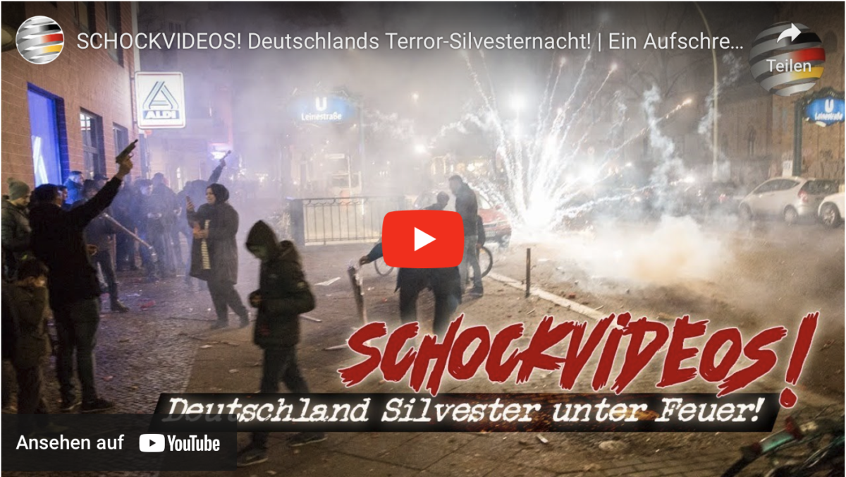 SCHOCKVIDEOS! Deutschlands Terror-Silvesternacht!
