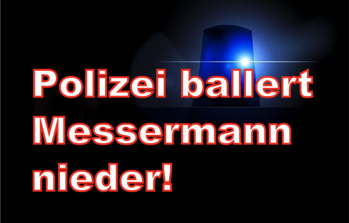 Hamburg: Polizei ballert Messermann nieder!