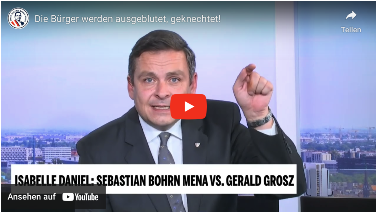 Die Bürger werden ausgeblutet, geknechtet!