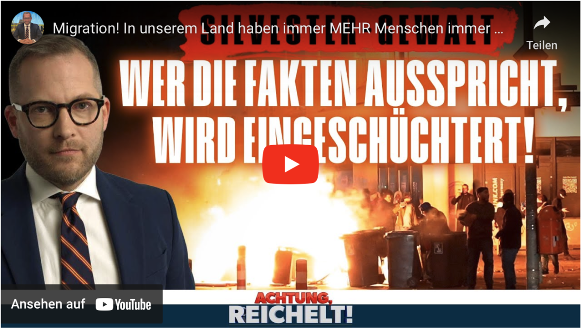 Migration! In unserem Land haben immer MEHR Menschen immer WENIGER gemeinsam!