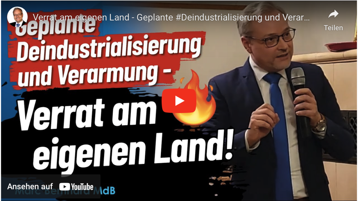 Verrat am eigenen Land – Geplante #Deindustrialisierung und Verarmung!