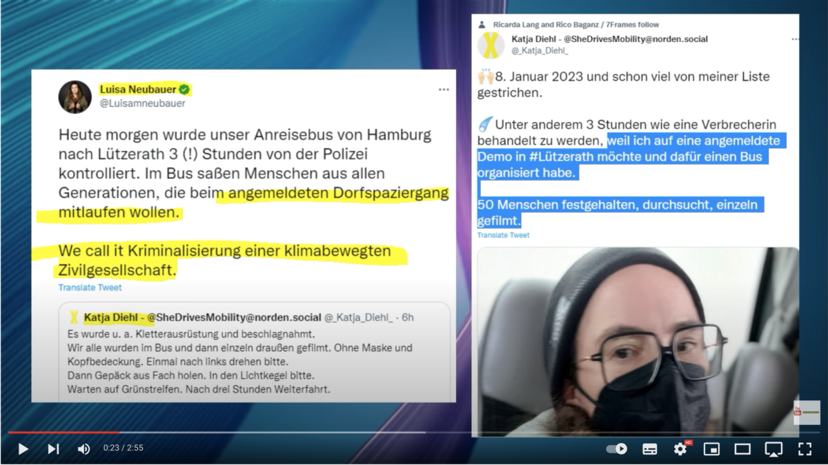Erbärmlich! So billig versucht Luisa Neubauer die Menschen hinters Licht zu führen!
