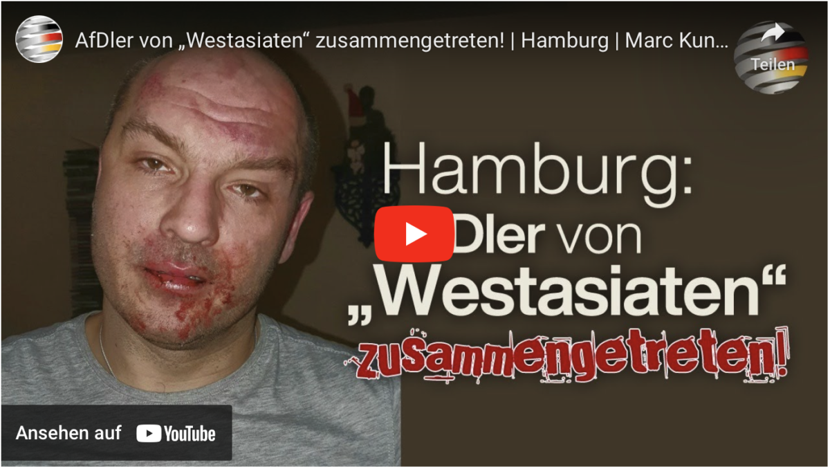 AfDler von „Westasiaten“ zusammengetreten!