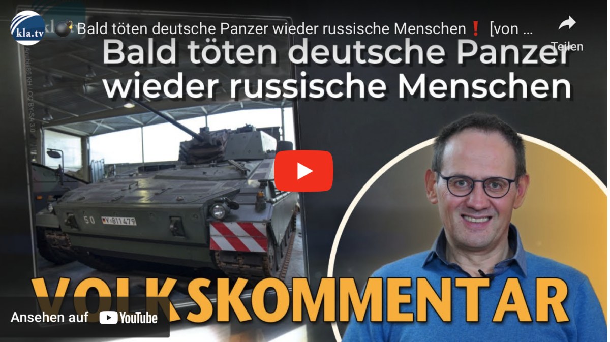 Bald töten deutsche Panzer wieder russische Menschen❗