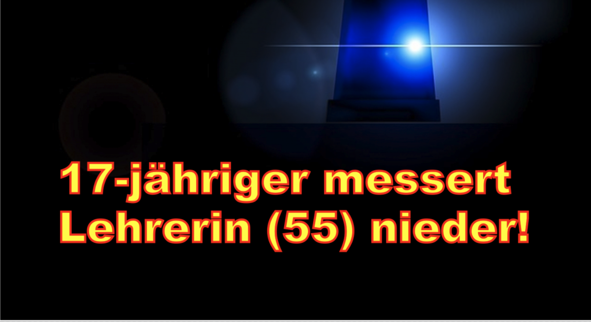 Ibbenbüren: 17-jähriger messert Lehrerin (55) nieder!